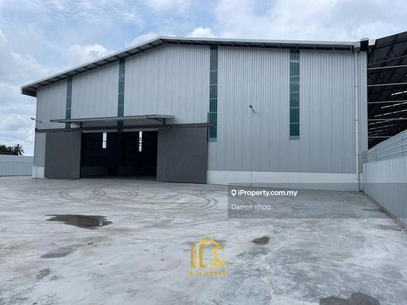 For Sale - 6% ROI !! Telok Panglima Garang Detached Warehouse 2.5 Acres Freehold with CF / CCC