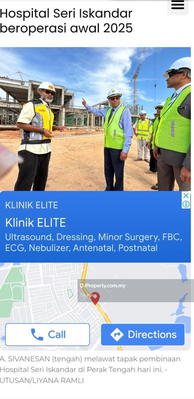 1-storey Terraced House for Sale in Seri Iskandar, Perak by Ck Yuen - iProperty.com.my