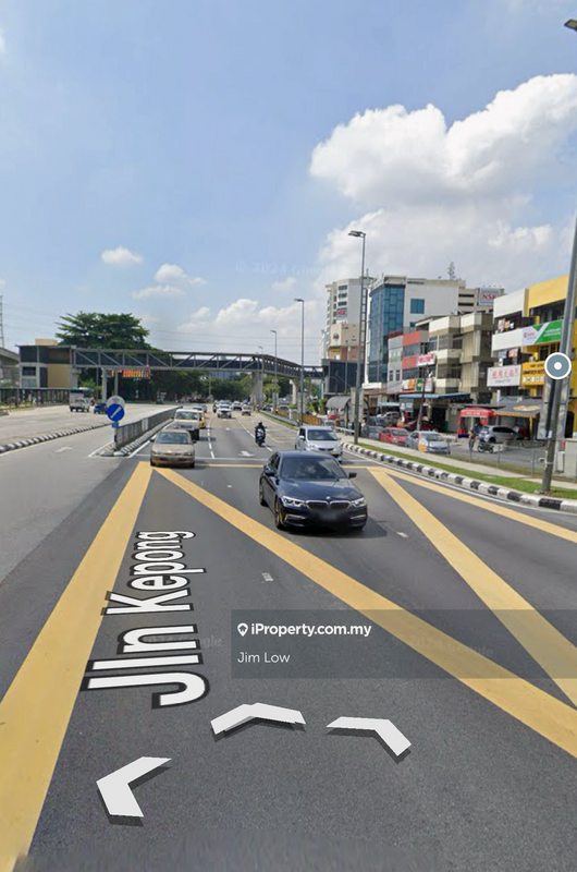 For Sale - ROI 5.3% Commercial Land come with Building , Corner , Jinjang , Kepong , Main Road