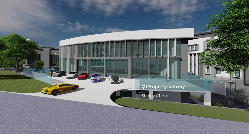 For Sale - 6 Storey Detached Factory, FACE BUSY MAIN ROAD, Temasya Glenmarie, Hicom Glenmarie, Shah Alam