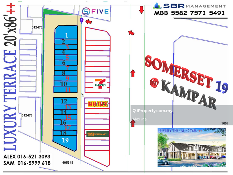 1-storey Terraced House for Sale in bbv2q, Kampar by Alex Ma - iProperty.com.my