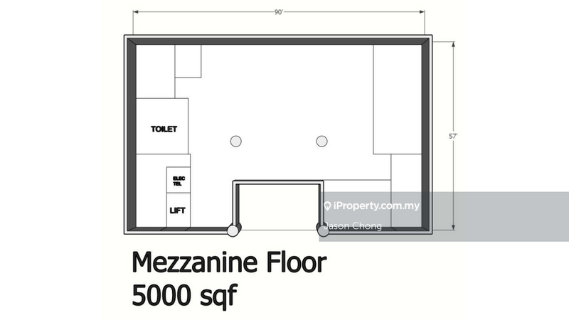 For Rent - BU29k sf 3 Floor+mezz Detacted Commercial For Rent, Facing Hightway @Seri Kembangan