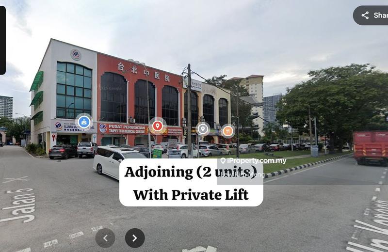 For Sale - 4 Storey Adjoining (2units) Mwe Commercial Park, Kepong