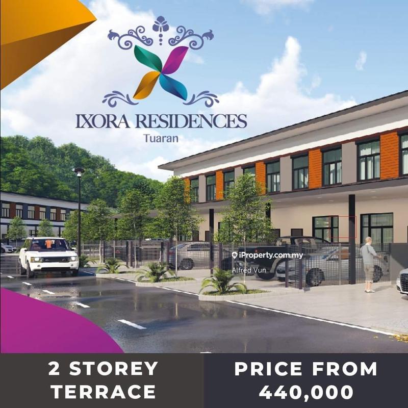 2-storey Terraced House for Sale in Tuaran, Double Storey Terrace : Ixora Residence, Tuaran by Alfred Vun - iProperty.com.my