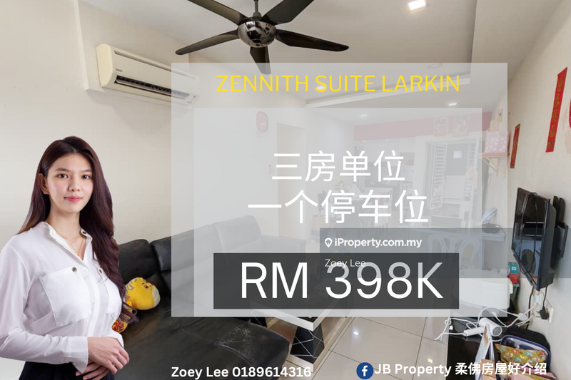 For Sale - Zennith Suites (Pangsapuri Kebun Teh)
