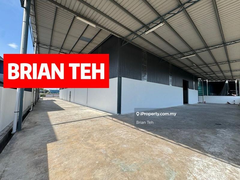 For Rent - 1.5 Storey Detached Factory Warehouse Rent at Lunas Kulim Kedah