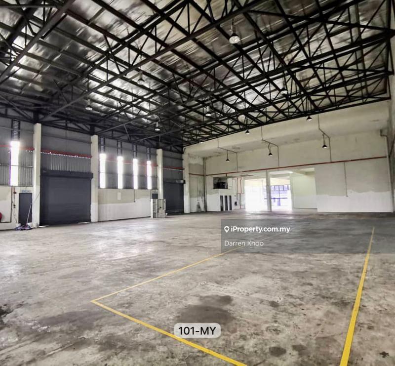 For Sale - Port Klang Semi-D 1.5 Storey Factory Warehouse 21,500sqft , Telok Gong with CCC