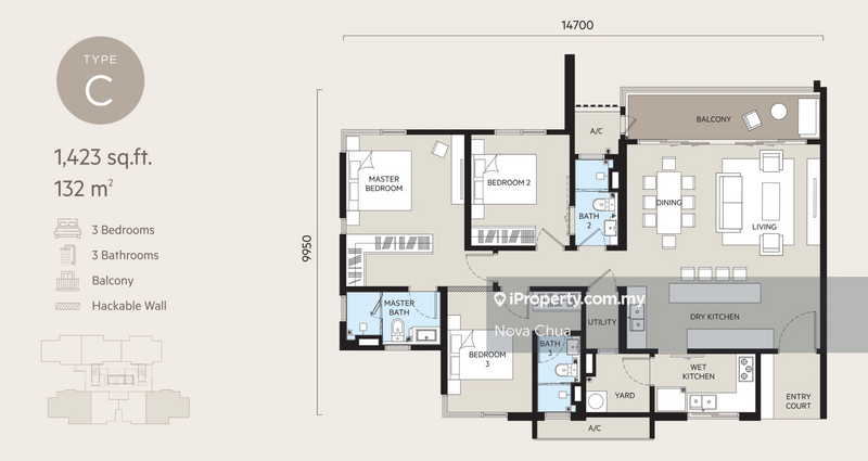 Kondominium untuk Dijual di Oaka Residences oleh Nova Chua - iProperty.com.my