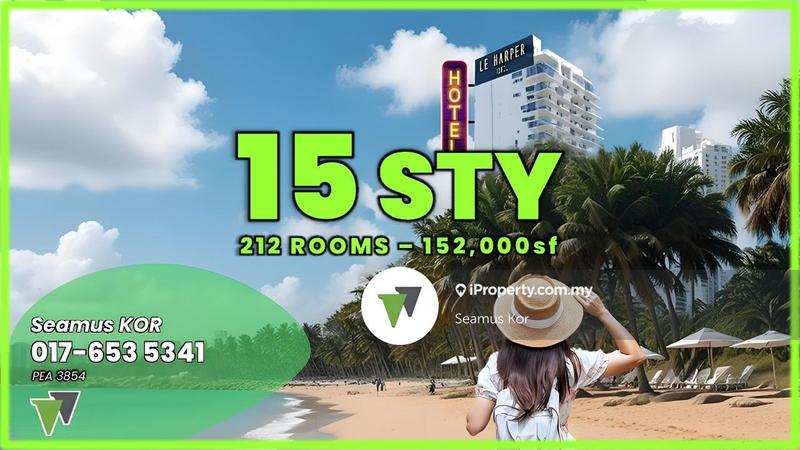 For Sale - ⭐ 15sty Beach Side Resort ⭐ 212 Rooms ⭐ RM232k / Room ⭐ RM316 psf ⭐