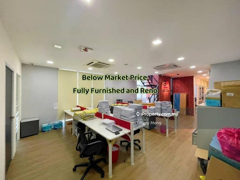 For Sale - Office # Fully Furnished & Renovated @ Boulevard Business Park Jalan Kuching