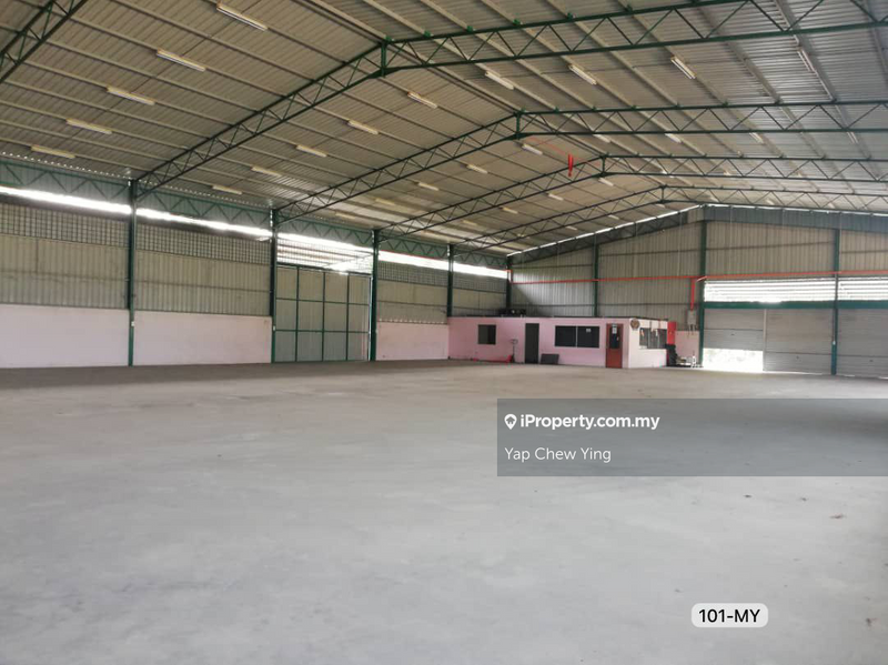 For Sale - FACE MAINROAD! TNB & SYABAS READY!6.16Acre Land w Warehouse @ Kuala Selangor Asam Jawa nr Kapar