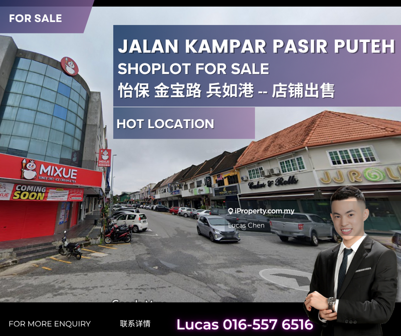 For Sale - Jalan Kampar Road Pasir Puteh Ipoh Town