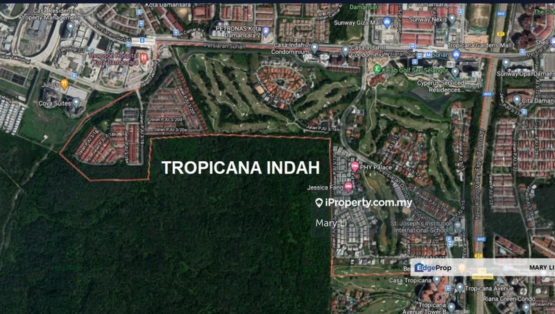 Tanah Banglo untuk Dijual di Tropicana, Petaling Jaya oleh Mary Li - iProperty.com.my