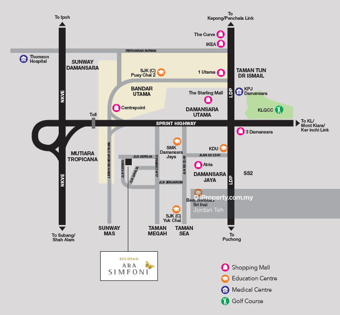 Townhouse for Sale in Ara Simfoni, Petaling Jaya, Kayu Ara by Jordan Teh - iProperty.com.my