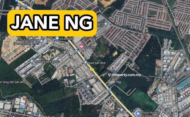 For Sale - Industrial Zone 25 acre Land Permatang Tinggi