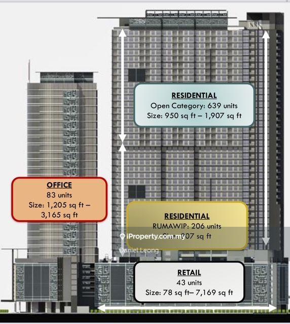 Pejabat untuk Dijual di ycr8z, KL City Centre oleh Daniel Leong - iProperty.com.my