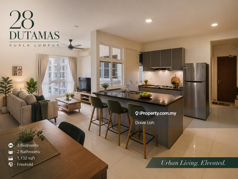 Condominium for Rent in 28 Dutamas by Dave Loh - Living Room - iProperty.com.my