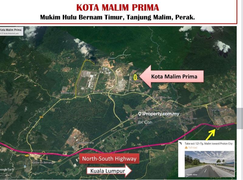 For Sale - Industrial Land@ Kota Malim Prima, Tanjung Malim,Perak