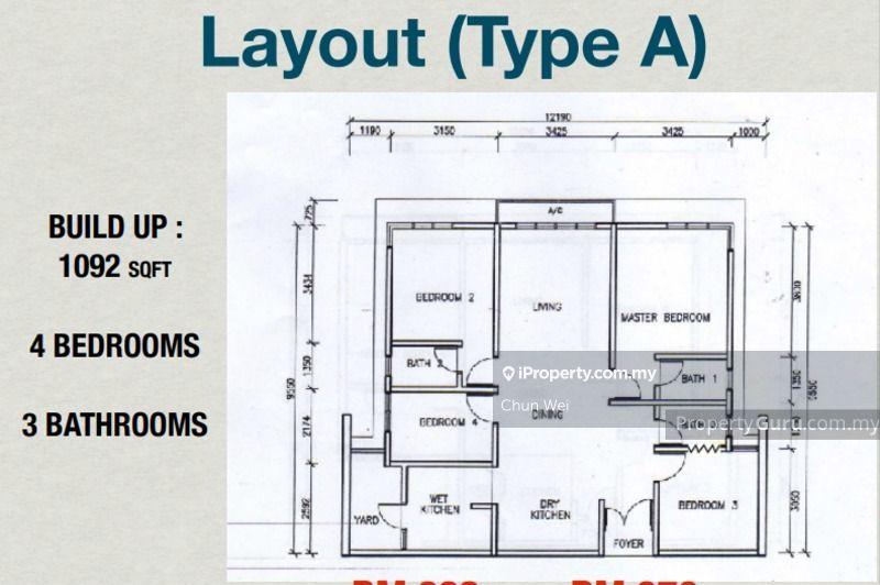 For Rent - M3 Residency