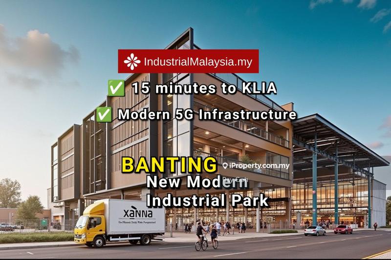 For Sale - Banting New Modern Factory 15min to KLIA