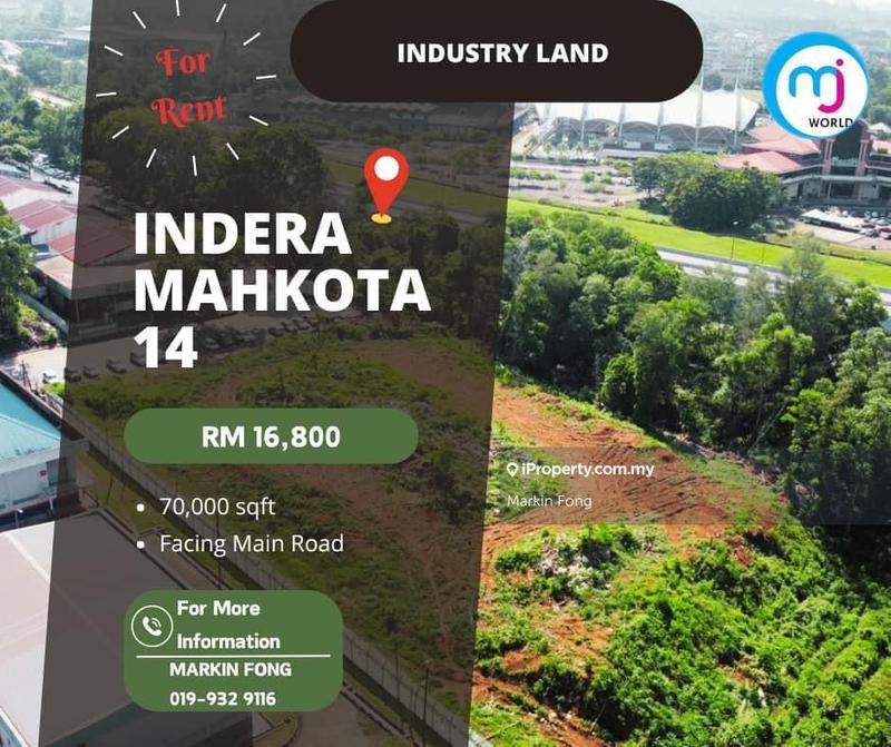 Industrial Land for Rent in 𝑰𝒏𝒅𝒆𝒓𝒂 𝑴𝒂𝒉𝒌𝒐𝒕𝒂 𝟏𝟒, Kuantan by Markin Fong - iProperty.com.my