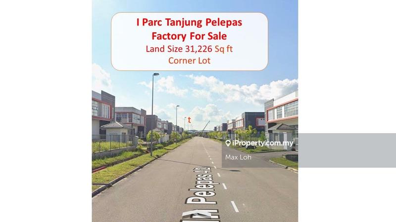 For Sale - I Parc Tanjung Pelepas, Detached Factory, Bua 10k Sqf