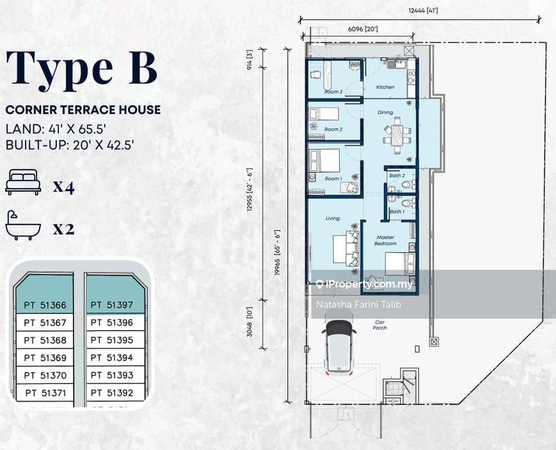 Rumah Berangkai 1 Tingkat untuk Dijual di Taman Langat Utama, Banting oleh Natasha Farini Talib - iProperty.com.my