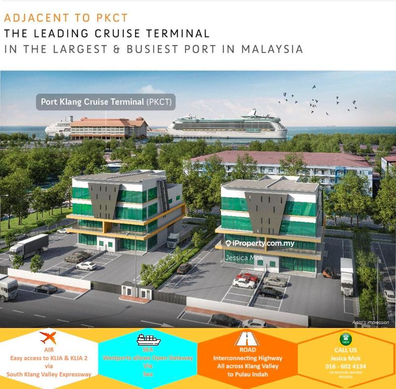 For Sale - Pulau Indah, Indah Square, West Port, Port Klang, Pandamaran