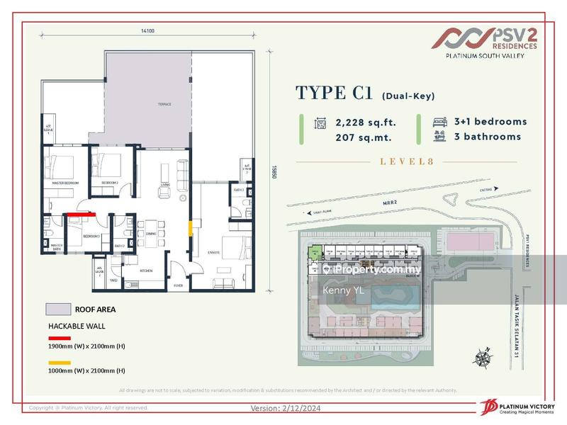 Apartment for Sale in PSV 1 Residences @ Platinum South Valley by Kenny YL - iProperty.com.my