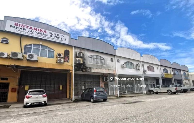 For Rent - ( End Lot ) Kepong KIP 1.5 Storey Factory ( Rent ), Kepong Industrial Park, KL