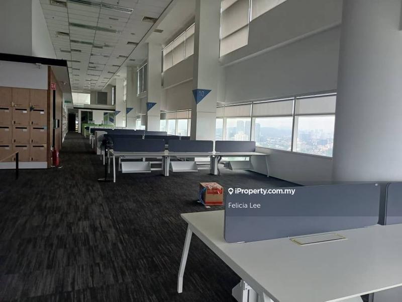 For Sale - Penthouse Office With KLCC & Lake Garden View