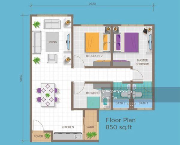 Service Residence for Rent in Acacia Residences by Cheryl Tan - iProperty.com.my