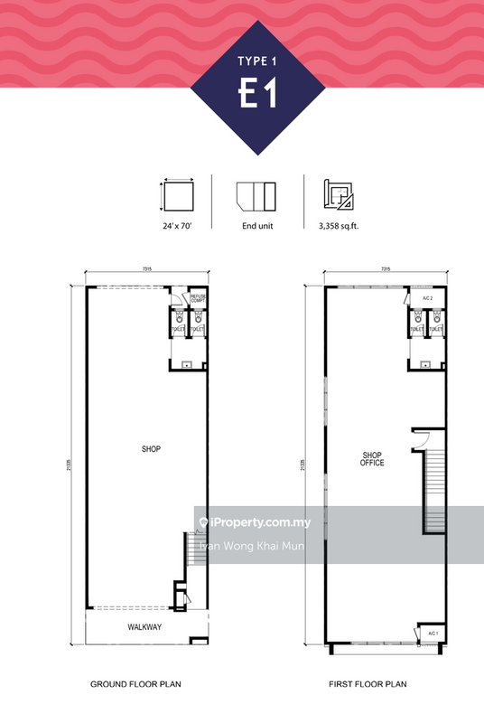For Rent corak bandar serenia city