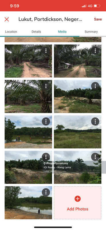 Agricultural Land for Sale in Lukut, Portdickson, Negeri Sembilan, Lukut by Luke Lee - iProperty.com.my