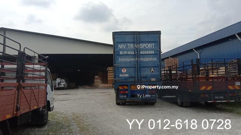 For Sale - 3 Acre Land Area  with 400 Amp Detached Factory For Sale Telok Gong Port Klang, Klang
