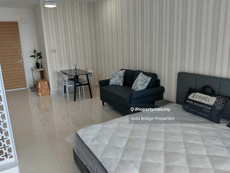 Residensi Servis untuk Disewa di Teega Suites oleh Gold Bridge Properties - Living Room - iProperty.com.my