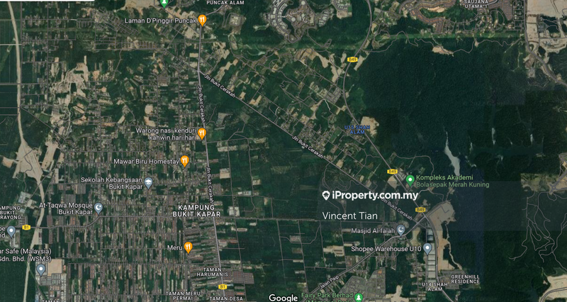 For Sale - Kampung Bukit Kapar, Bukit Cherakah, Persiaran Mokhtar Dahari, U15