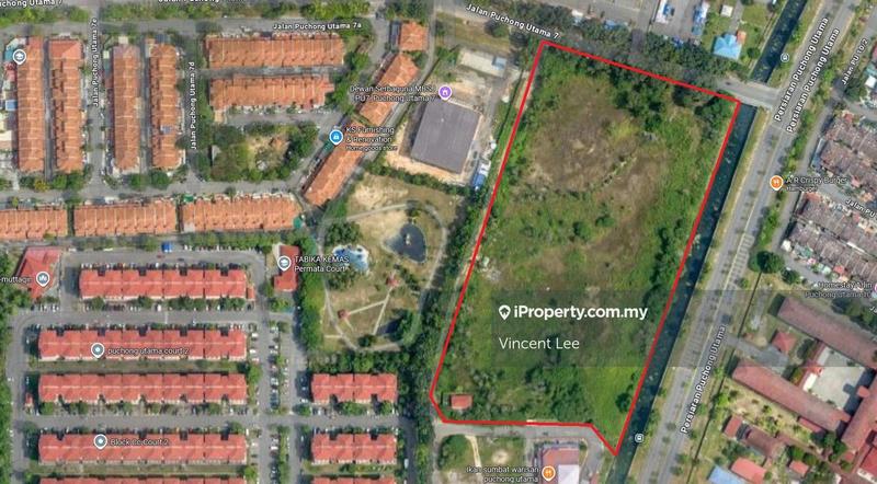 For Rent - Puchong Utama Land Facing Main Road