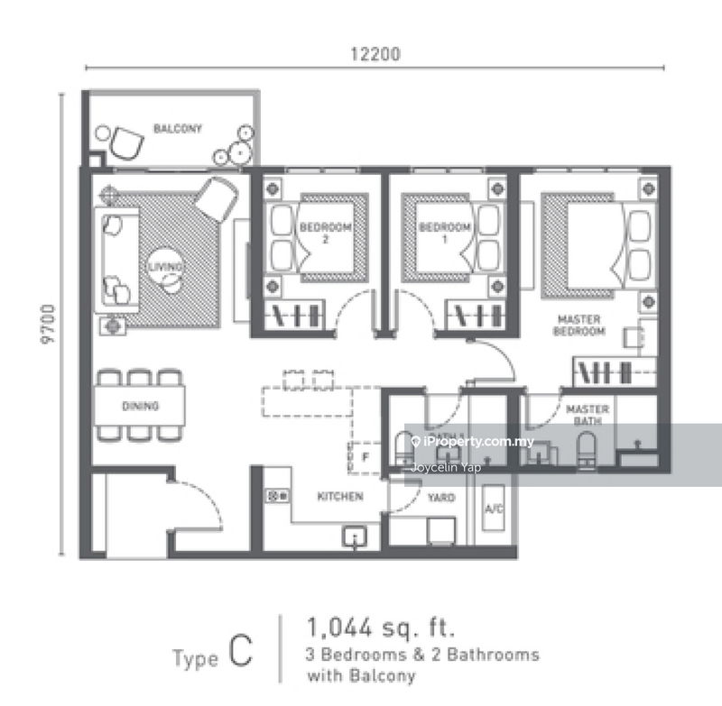 Residensi Servis untuk Dijual di Arunya @ KL North oleh Joycelin Yap - iProperty.com.my