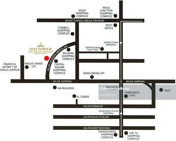 Service Residence for Sale in Maytower Serviced Residences by Jocelyn Shu - iProperty.com.my