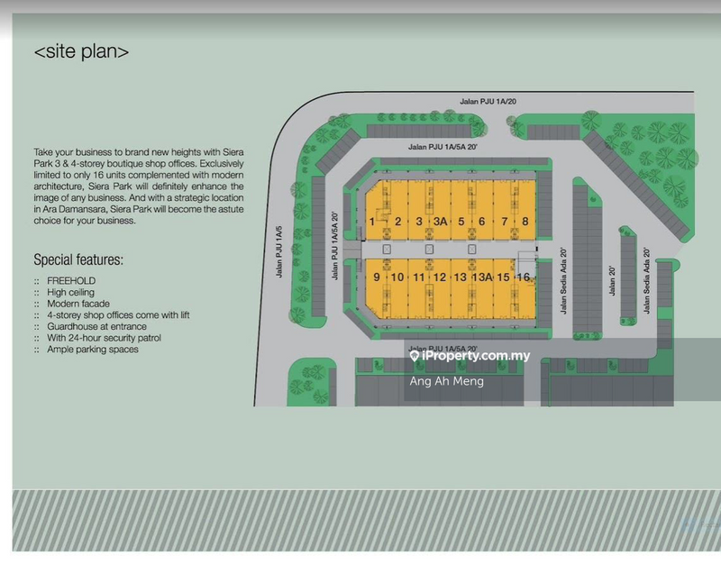 Shop / Office for Sale in Ara Damansara, Petaling Jaya by Ang Ah Meng - iProperty.com.my