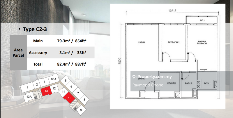 Residensi Servis untuk Dijual di Agile Bukit Bintang oleh Raymond Chong - iProperty.com.my