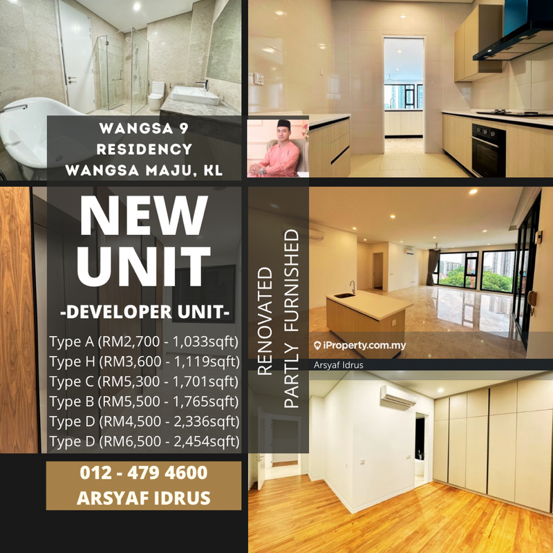 For Rent - WANGSA 9 RESIDENCY, Wangsa Maju