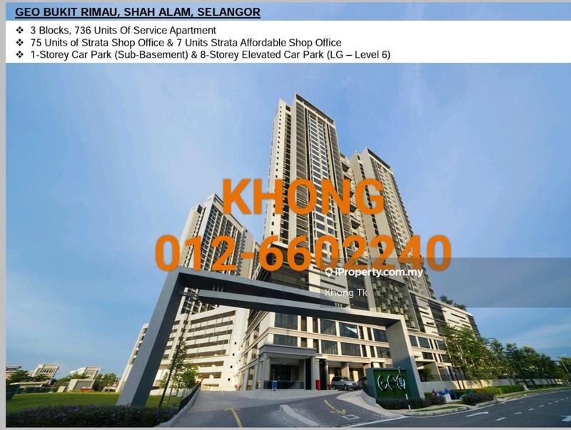 Service Residence for Sale in Geo Bukit Rimau by Khong Tk - iProperty.com.my