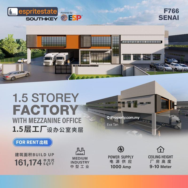 Detached Factory for Rent in Taman Perindustrian Senai, Senai by Eva Tan - iProperty.com.my