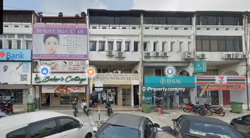 For Sale - 3-Storey Shop Lot, Jalan Mega Mendung, Komplex Ovg, Taman United