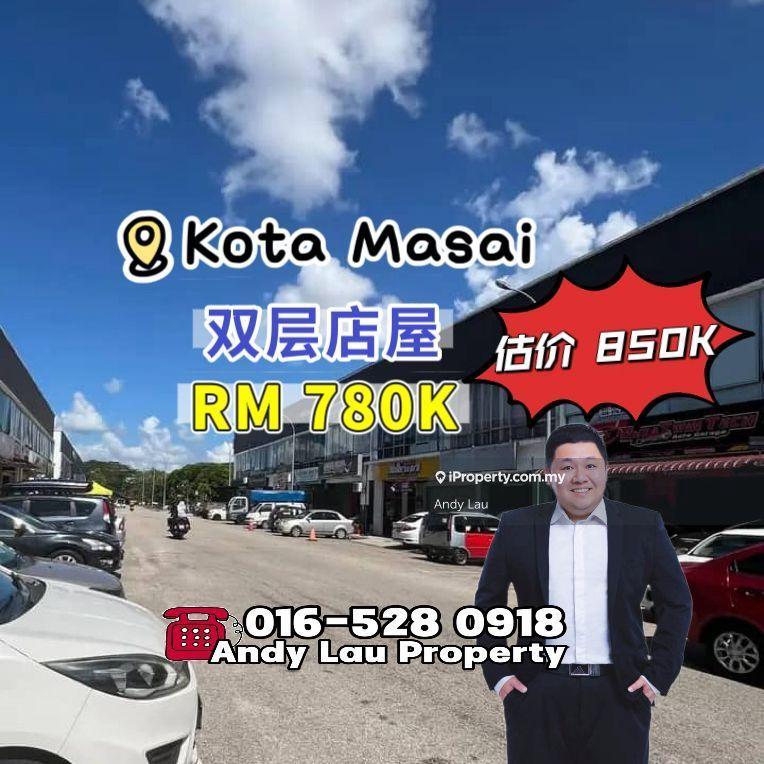 For Sale - Jalan Rambai @ Taman Kota Masai 2 Storey Shoplot