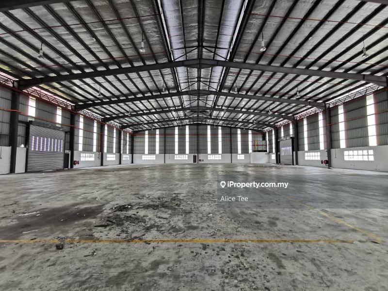 For Rent - Plentong Detached Warehouse with Loading Bay,Bua: 34ksf