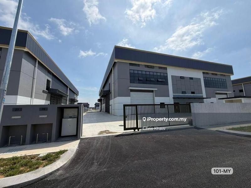 For Rent - ETP @ KIIP Jenjarom (Medium Industry) Semi-D Factory \ 400amp \ 40ft Ceiling \ 3ton Floor