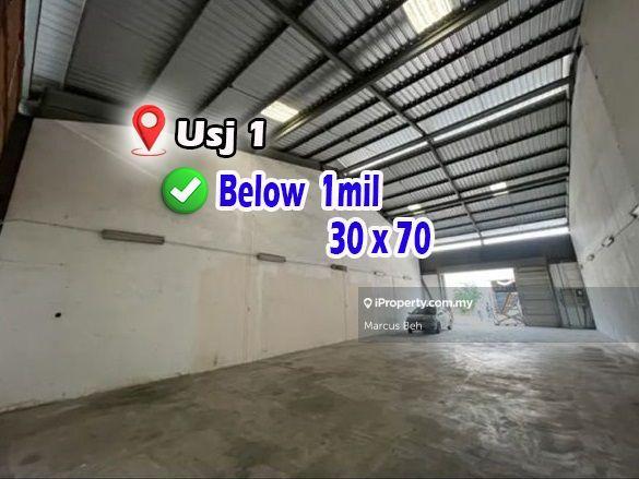 For Sale - Warehouse (30x70) Light Industrial Park USJ 1